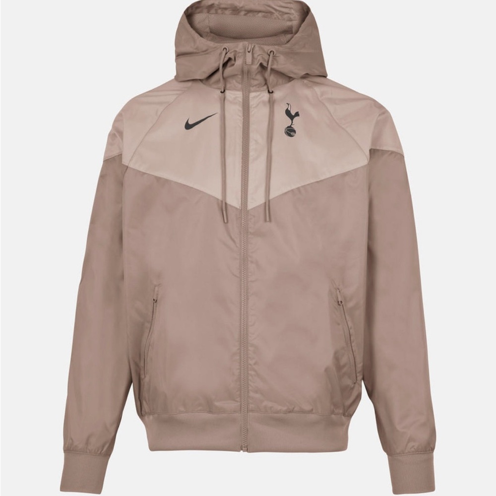 NWOT Spurs Adult Nike Taupe Windrunner Jacket 2023/24 - Size M
